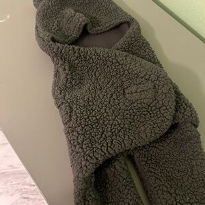 bear velcro body suit